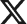 X icon